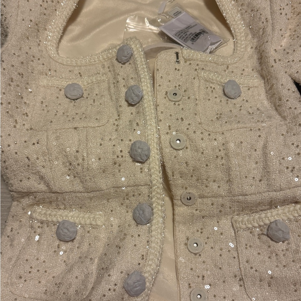 Self-Portrait Cream Skirt set - Picture 6 of 6